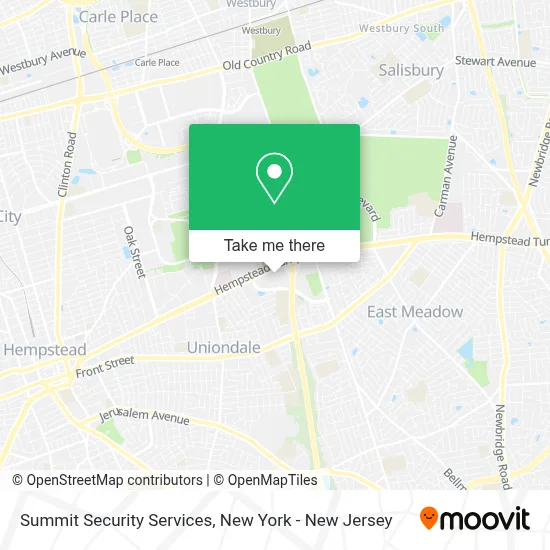 Summit Security Services map
