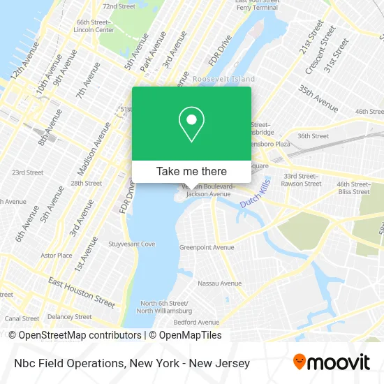Nbc Field Operations map