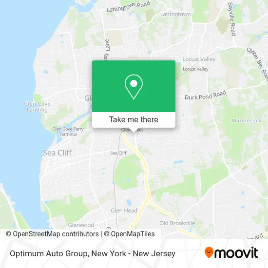 Optimum Auto Group map