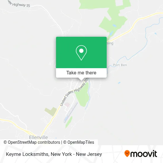 Keyme Locksmiths map