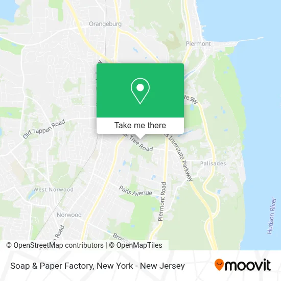 Soap & Paper Factory map