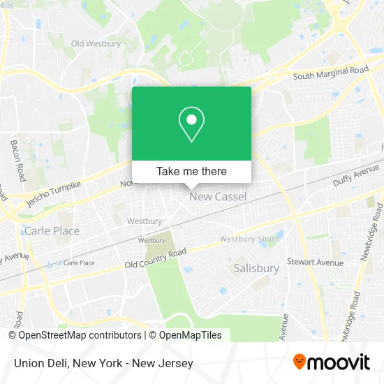 Union Deli map