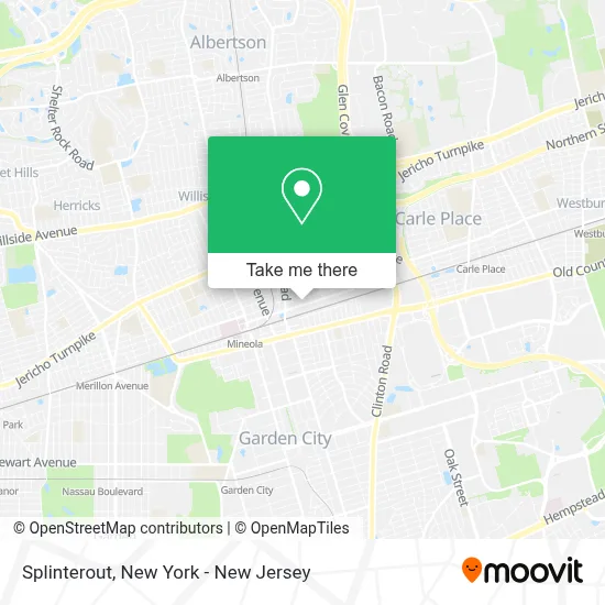 Splinterout map
