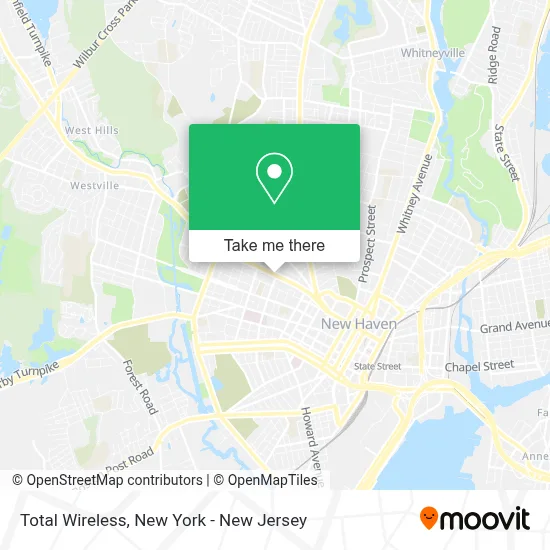 Total Wireless map
