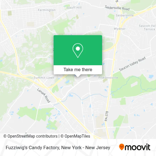 Fuzziwig's Candy Factory map