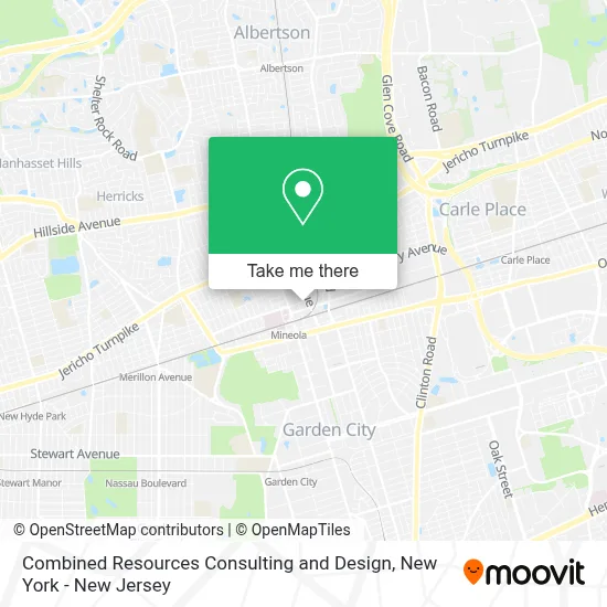 Combined Resources Consulting and Design map