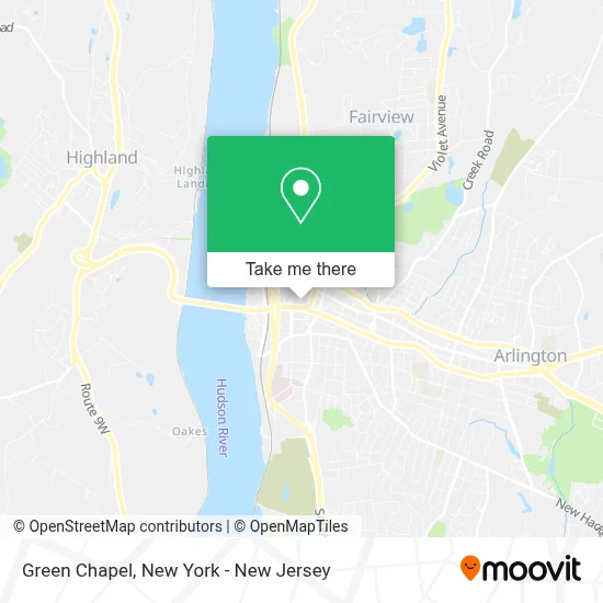 Green Chapel map