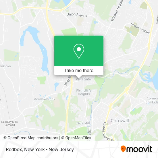Redbox map