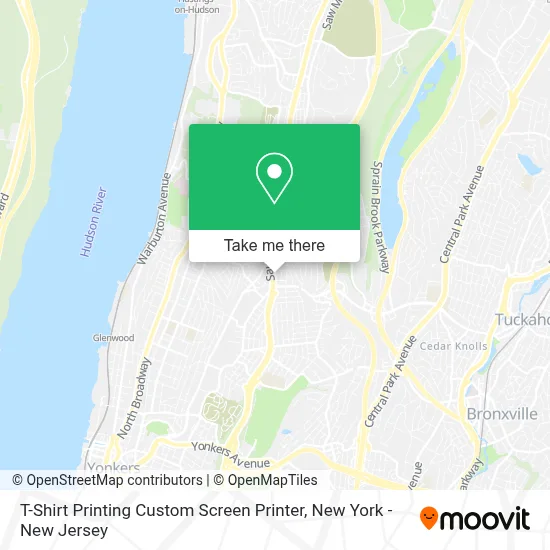 T-Shirt Printing Custom Screen Printer map