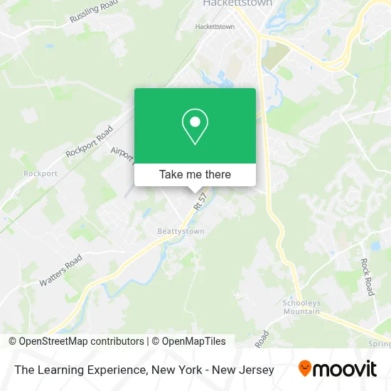 The Learning Experience map