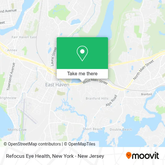 Refocus Eye Health map