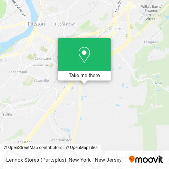 Lennox Stores (Partsplus) map