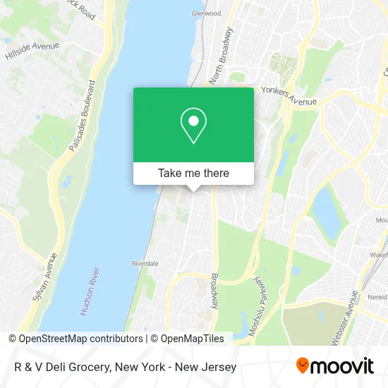 R & V Deli Grocery map