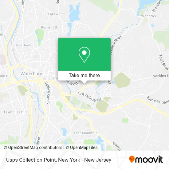 Usps Collection Point map
