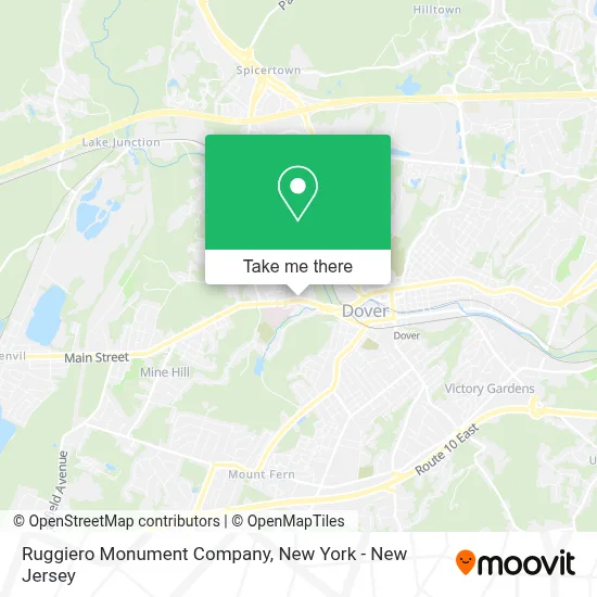 Ruggiero Monument Company map