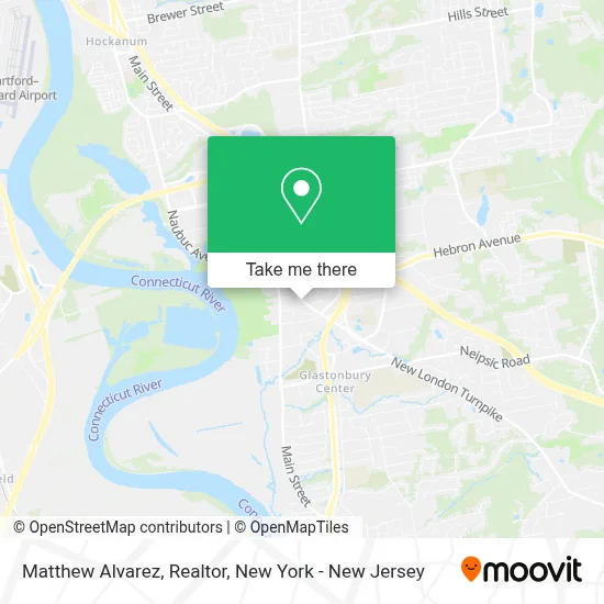 Matthew Alvarez, Realtor map