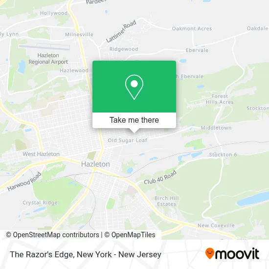 The Razor's Edge map