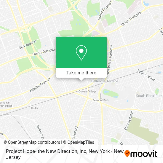 Project Hope- the New Direction, Inc map