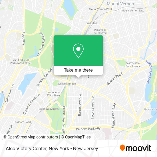 Alcc Victory Center map