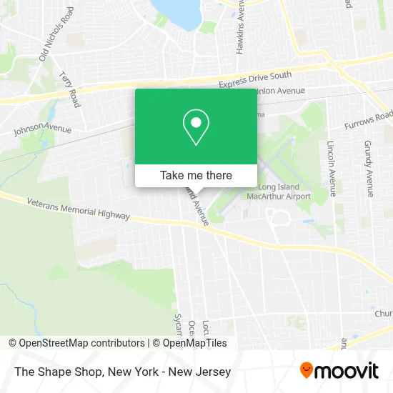 The Shape Shop map