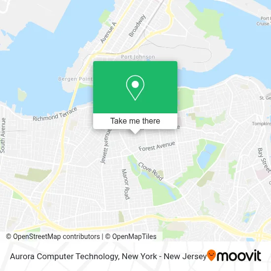 Aurora Computer Technology map