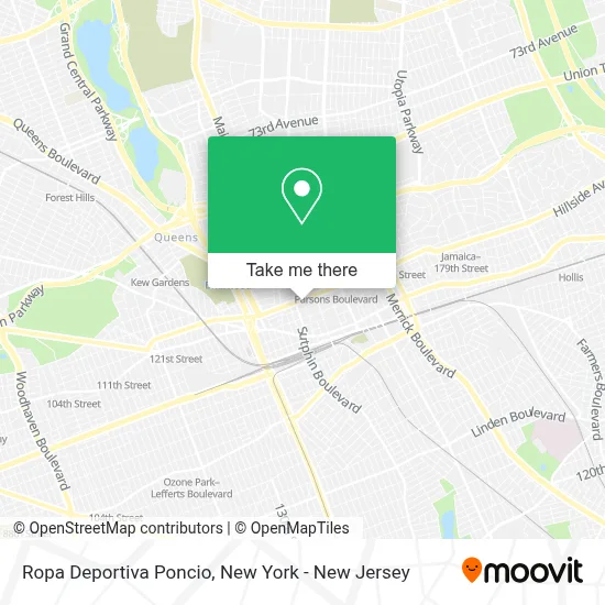 Ropa Deportiva Poncio map