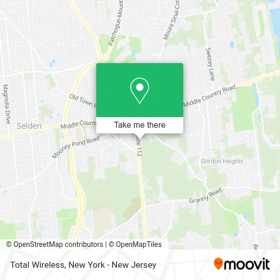 Total Wireless map