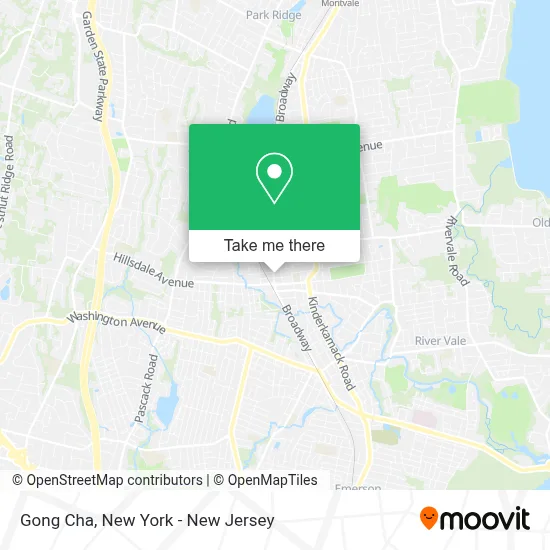 Gong Cha map