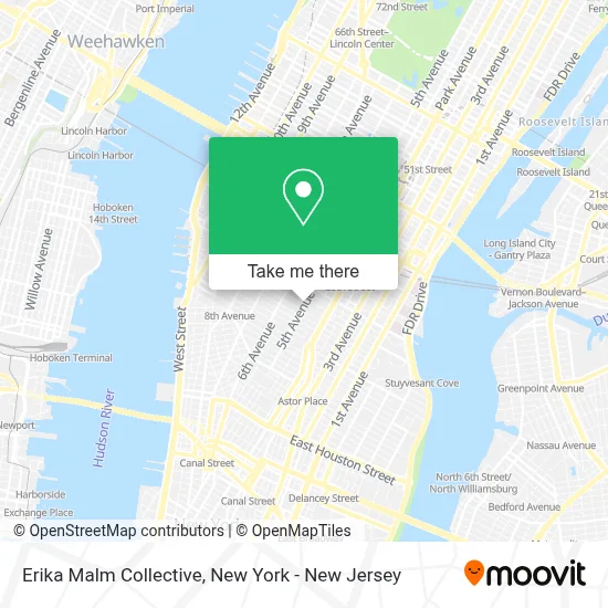 Erika Malm Collective map