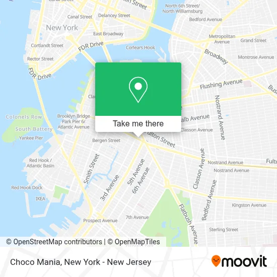 Choco Mania map