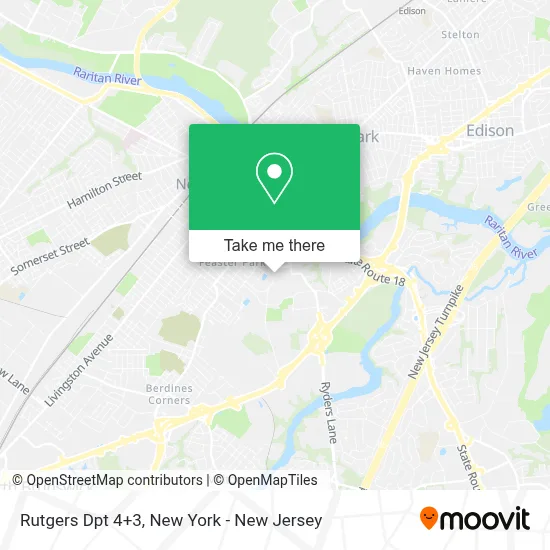 Rutgers Dpt 4+3 map