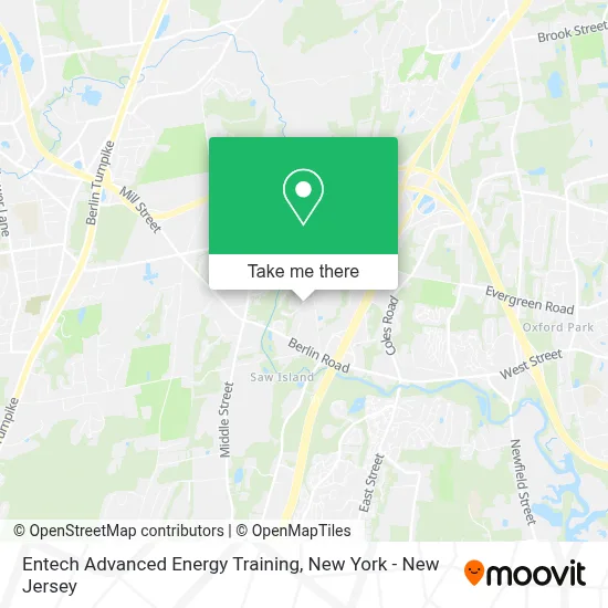 Entech Advanced Energy Training map