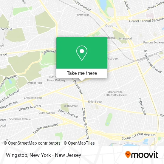 Wingstop map