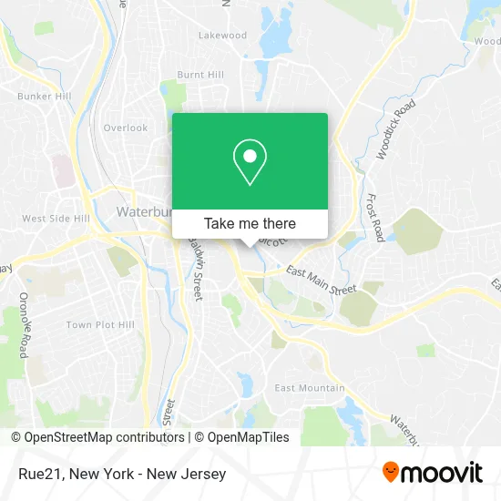 Rue21 map