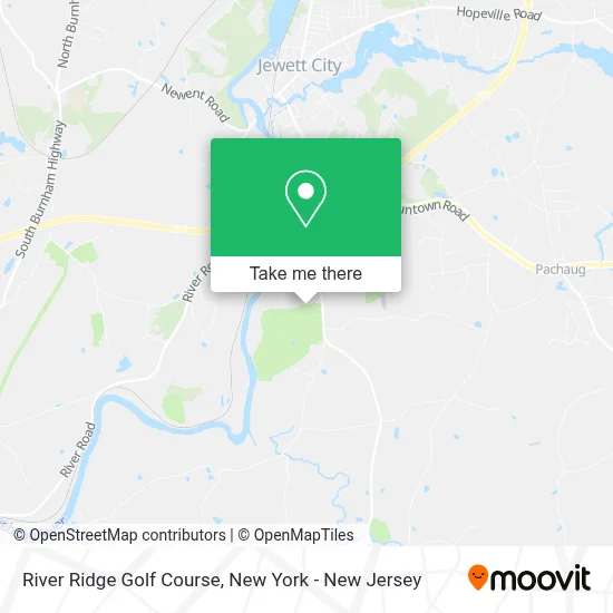 River Ridge Golf Course map