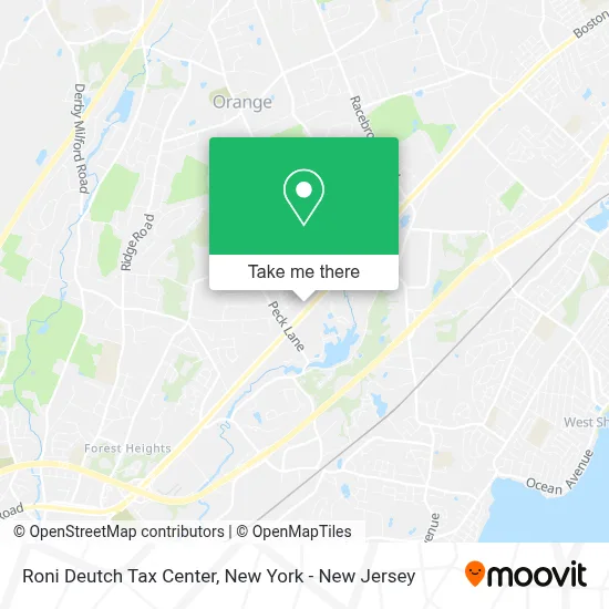 Roni Deutch Tax Center map