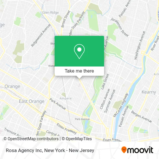 Rosa Agency Inc map