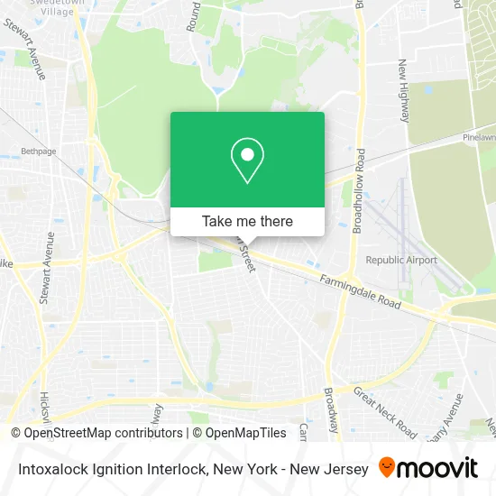 Intoxalock Ignition Interlock map