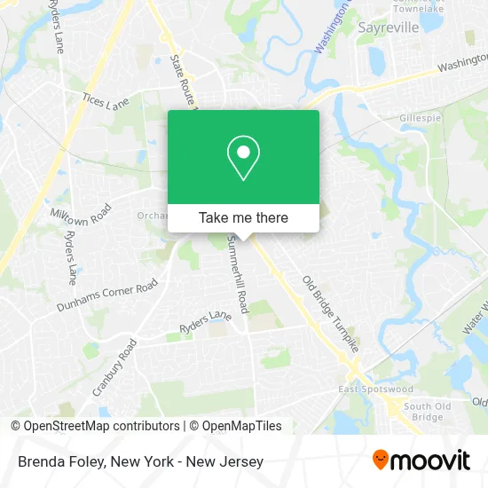 Brenda Foley map