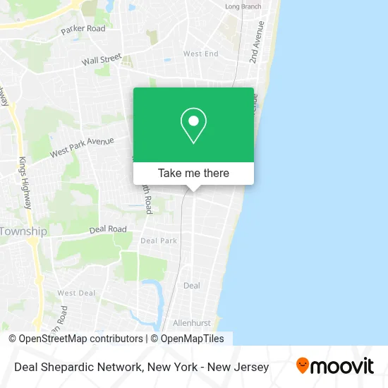 Deal Shepardic Network map