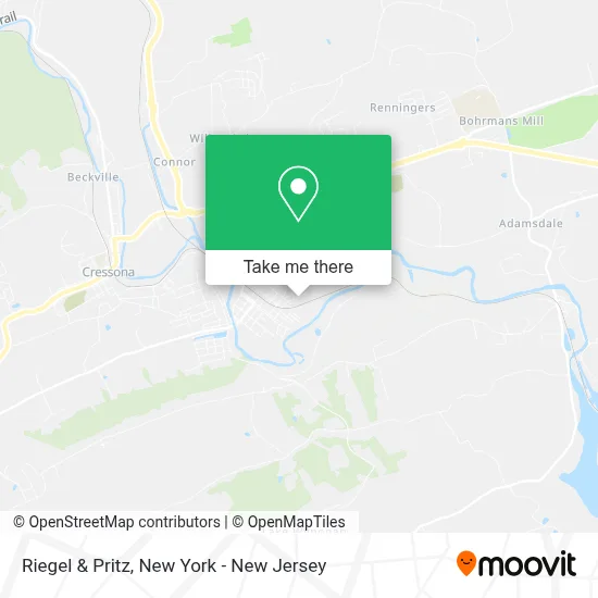 Riegel & Pritz map