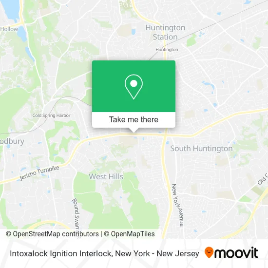Intoxalock Ignition Interlock map