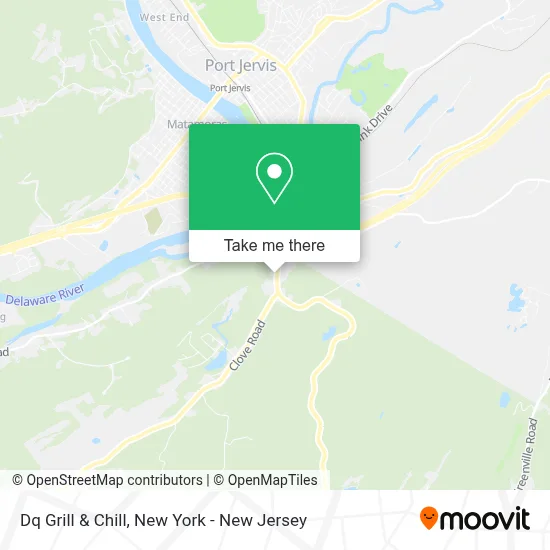 Dq Grill & Chill map