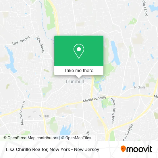Lisa Chirillo Realtor map