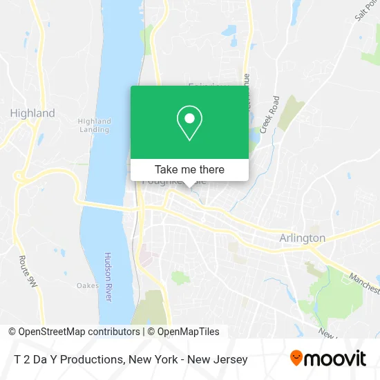 T 2 Da Y Productions map