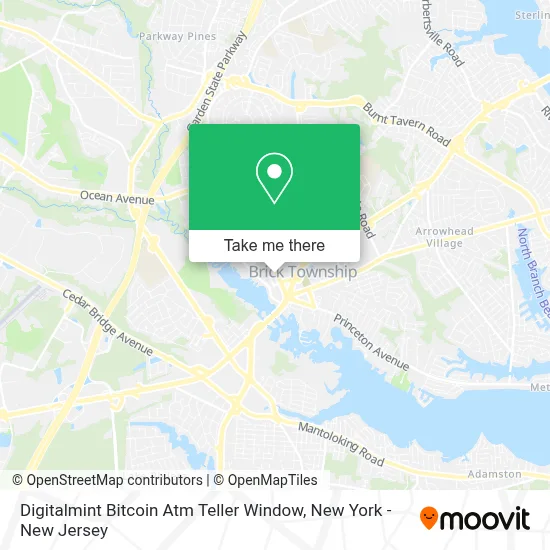Digitalmint Bitcoin Atm Teller Window map