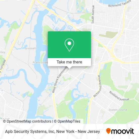 Apb Security Systems, Inc map