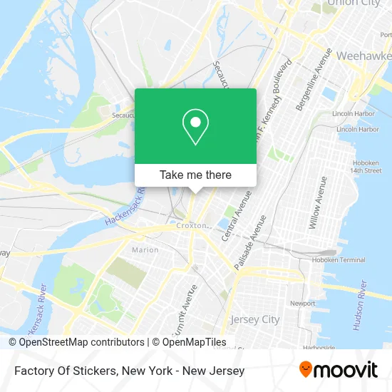 Factory Of Stickers map