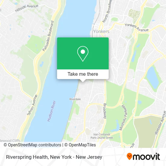 Riverspring Health map