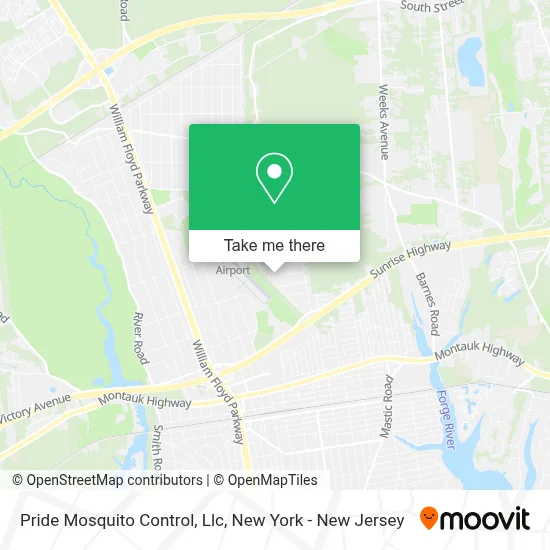 Pride Mosquito Control, Llc map